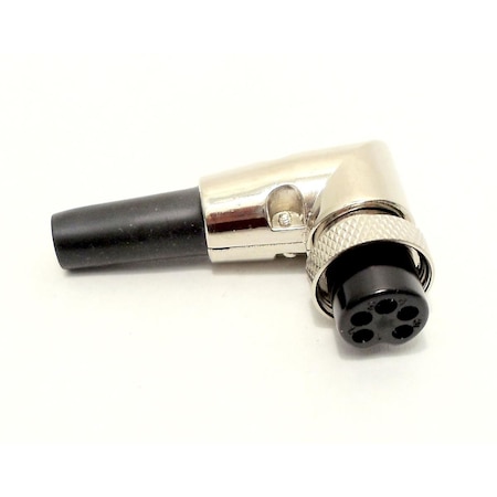 5 Pin Right Angle Microphone Connector